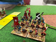 Des Samouraïs d'élite protègent des unités moins aguerries.