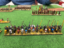 Les chevaliers lourds mercenaires vont avoir du mal à exercer leur talent face aux insaisissables cavaliers Samouraïs.