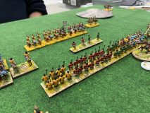 Les lanciers Chinois Dynastie Nord font fuir les cavaliers Assyriens.
