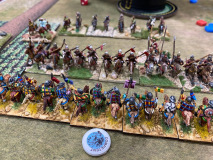 Le contact entre les cavaleries élite de choc Carolingienne et Petchenegue va avoir lieu !