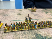 Sertorius en personne commande l'armée Espagnole.