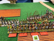 Les archers Samouraïs font vivre un enfer aux lanciers lourds Français Féodaux.