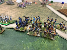 Les troupes Prussiennes dominent le champ de bataille. En contrebas, les Polonais attaquent !