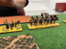 La cavalerie Germaine n'est pas nombreuse mais s'avèrera redoutable.