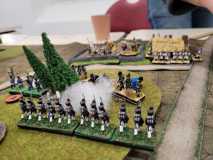 Tirailleurs Français et jaegers Autrichiens s'affrontent dans le bois !