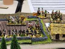 Un bocage solidement tenu par les Autrichiens.
