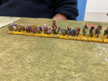 L'infanterie Franque se déploie face aux Vikings.