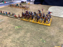 Les Caballarii Francs auront fort à faire face aux terribles Vikings.