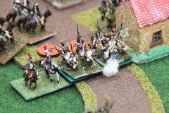 Les italiens engagent le combat.