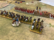 La cavalerie Thrace met la pression sur les unités lourdes de Spartacus.