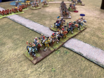 Les archers à cheval de l'Empire Mongol esquive la charge des Samouraïs Tardifs.