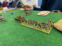 Cette ligne d'infanterie Bédouine semble solide.