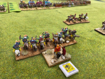 La cavalerie lourde arc Perse tente de gagner du temps face aux chars Babyloniens.