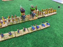 La combinaison éléphants + fantassins Thraces est redoutable chez les Séleucides.