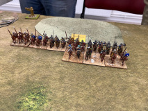Cavalerie des Premiers Arabes au déploiement.
