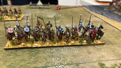 Les chevaliers impétueux Arméniens de Cilicie feront vivre l'enfer aux cavaliers Samouraïs ce soir.