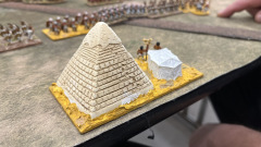 Le magnifique camp des Égyptiens Nouvel Empire de Karim.