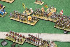 L'infanterie et les tireurs Croisés Tardifs se replient devant les Allemands Médiévaux !