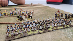 Les guerriers Incas tiennent la ligne face aux hordes Gauloises.
