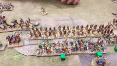Les guerriers Gaulois et Incas se toisent sur une colline, sous les tirs des terribles atlatl Incas !