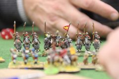 Des chevaliers Ghaznévides en pleine charge.