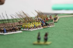 L'étau de sarisses se referme sur les légions romaines bas empire.