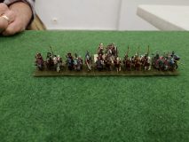 La cavalerie lourde Timouride au déploiement.