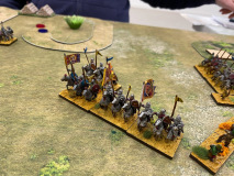 Un petit groupe de chevaliers Byzantins Comnènes.