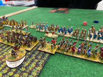 La collision entre les armées Grecque et Romaine semble imminente.