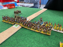Le combat s'engage entre les Spartiates et les Romains !