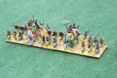 Une unité Indienne en formation de combat.