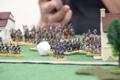 L'armée Française avance sur l'alliance Hollandais-Anglais.