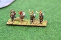 Cavaleries légères Espagnoles qui partent en éclaireurs.
