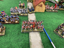 Les troupes Anglaises tentent une percée dans les rangs Français ! Huzzah !