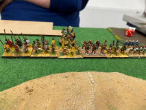 Ligne d'infanterie moyenne du Royaume du Bosphore au déploiement.