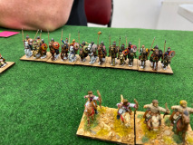 Les cavaliers Sarmates alliés des Romains Moyen Empire apportent une composante montée puissante à l'armée Romaine.