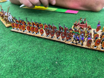 La légion des Romains Moyen Empire et ses artilleries intégrées.