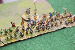 Des archers Irlandais se préparent au combat.