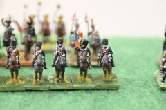 Une cavalerie de la Garde Française.