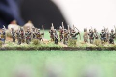 Archers Highlanders qui se mettent en joue.