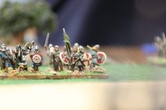 Infanterie écossaise se préparant à la charge.