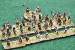 L'infanterie auxiliaire Romaine progresse sous couvert des Psilois.