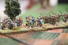 Les archers Highlanders tirent sur les Teutoniques !