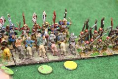 La cavalerie Irlandaise en difficulté face à son homologue Samouraï.