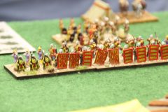 Solides Sparabaras qui ne cillent pas devant l'ennemi Indien.