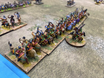 Les archers à cheval Byzantins sont un cauchemar pour les Vikings peu mobiles.
