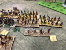 Les Anciens Espagnols et le Royaume du Bosphore sont au contact.