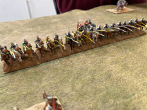 Cavaliers lourds Dace au déploiement face aux Romains Haut Empire.