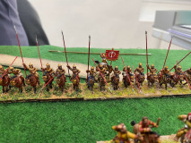 Cataphractes Séleucides au déploiement.