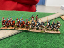 Compagnons d'Alexandre au déploiement.